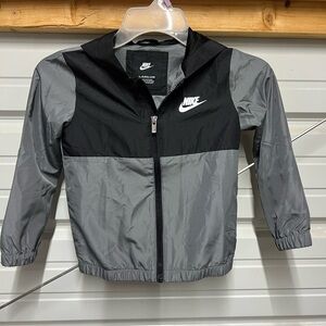 Nike Black and Gray Mesh Jacket